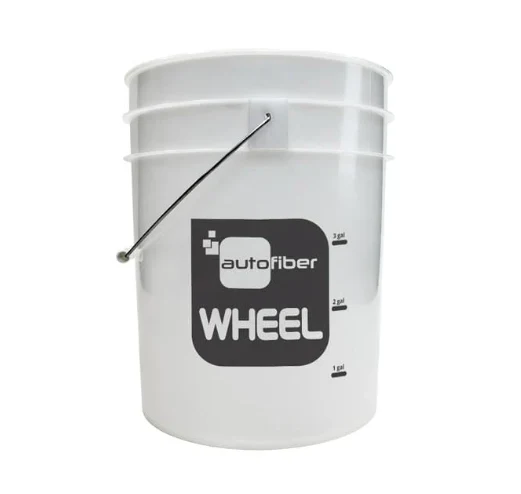 5 Gallon Bucket - WASH or WHEEL 5 Gallon Clear with Gallon Markers - Image 2